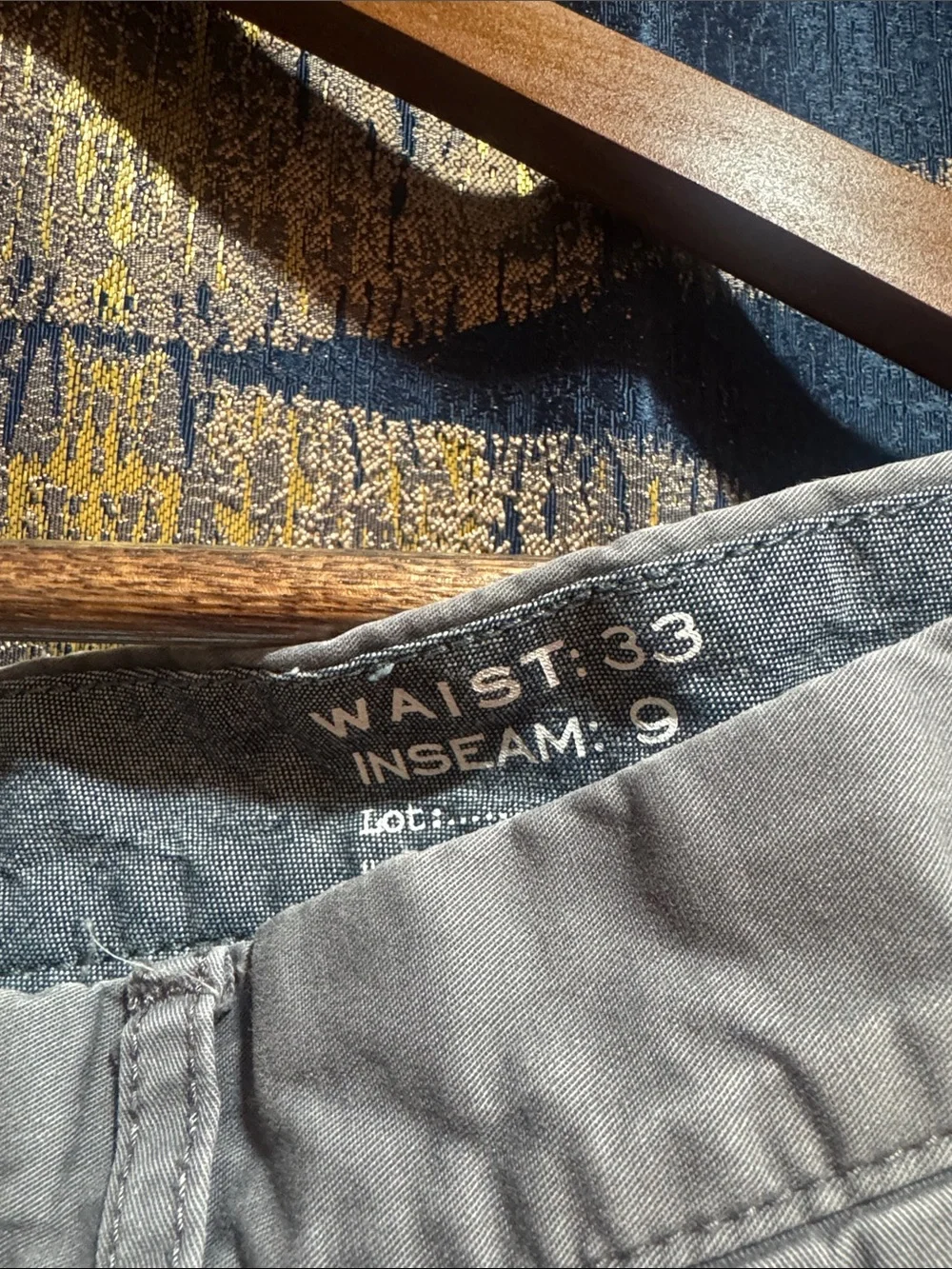 J. Crew Light Gray Flat Front Cotton Chino Shorts